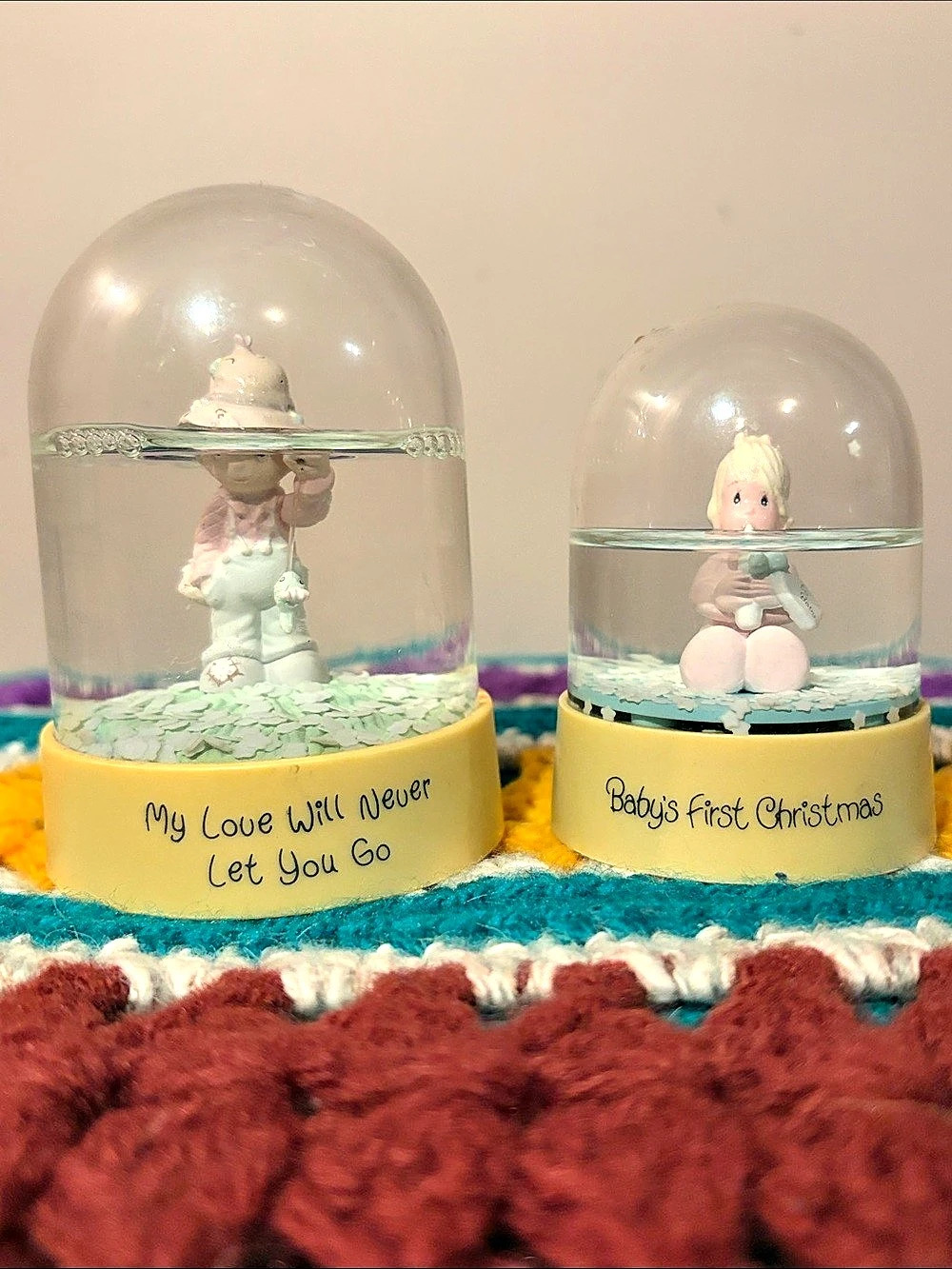 Precious Moments Mini Water Globes